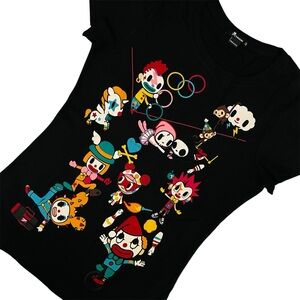 Tokidoki Clowning Around Circus Acts Shirt Top Women’s Small Tee Rare HTF NWT